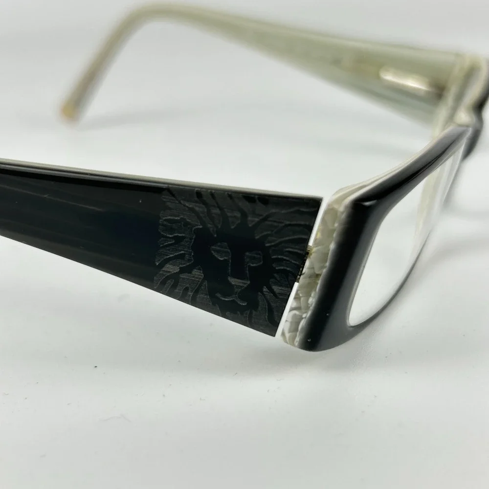 Anne Klein AK8058 159 Women Eyeglasses Frame Black Plastic Full Rim 54-14-135 mm